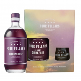 FOUR PILLARS BLOODY SHIRAZ GIN 70CL - GIFT SET (FOC 1 HIGHBALL GLASS)
