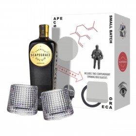 SCAPEGRACE GOLD GIN 70CL (GIFT SET)