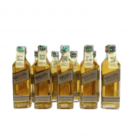 JOHNNIE WALKER GOLD LABEL 5CL X 10 BOTTLES