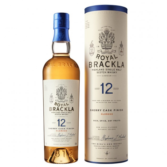 ROYAL BRACKLA 12 YEARS 70CL