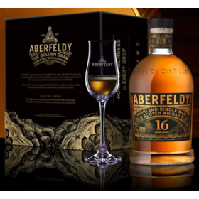 ABERFELDY 16 YEARS 75CL (GIFT SET)