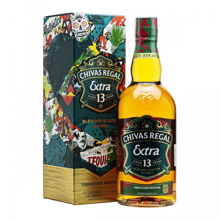 CHIVAS EXTRA 13 YEARS TEQUILA CASKS SELECTION WHISKY 70CL 