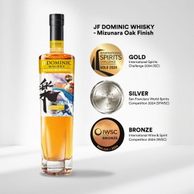 JF DOMINIC MIZUNARA OAK FINISH WHISKY 70CL