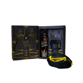 JOHNNIE WALKER BLACK LABEL 12 YEARS 70CL GIFT SET