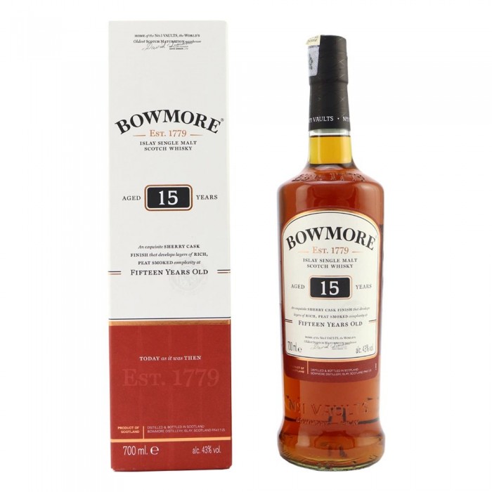 BOWMORE 15 YEARS 70CL